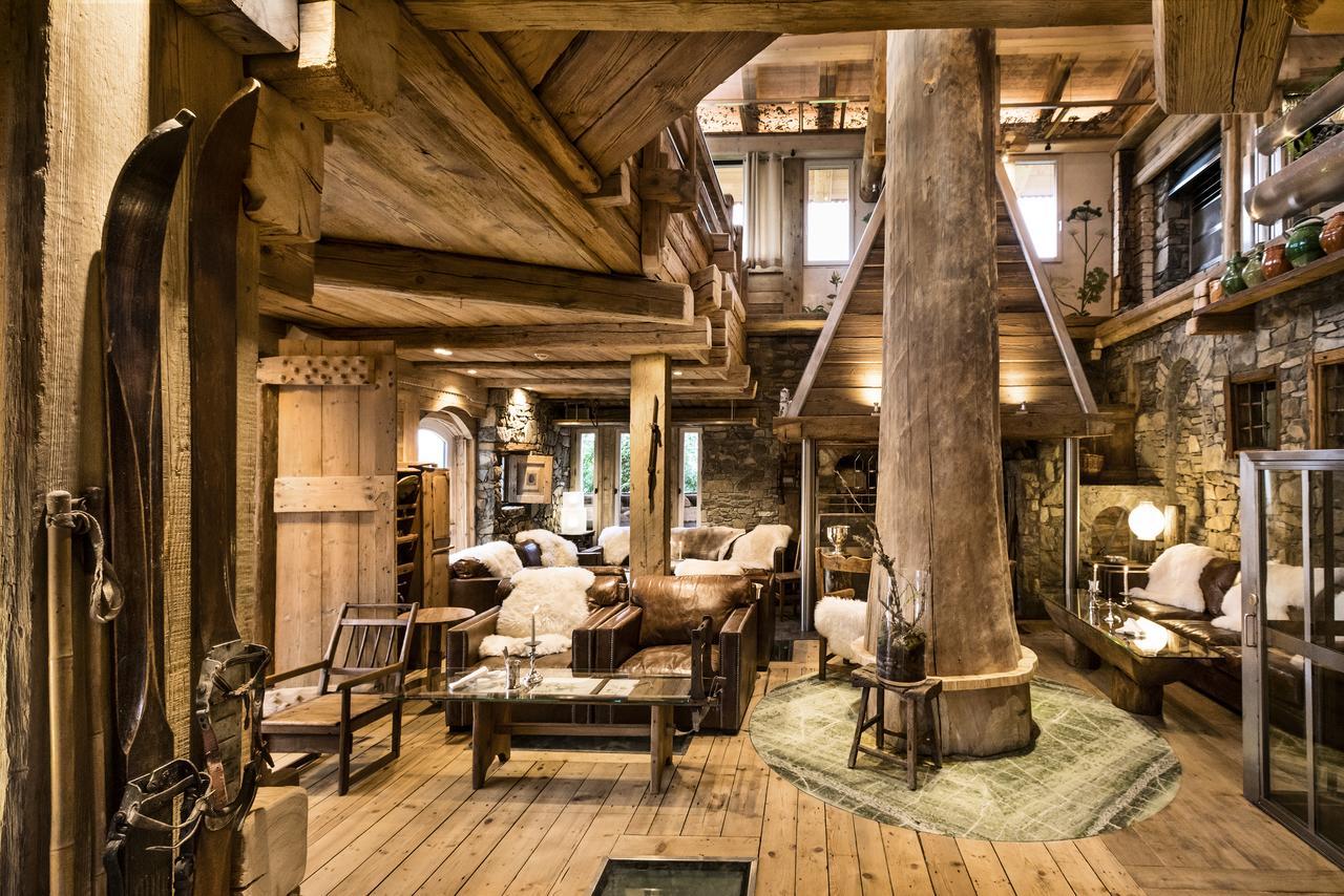 Отель Marc Veyrat - La Maison Des Bois Маниго Экстерьер фото